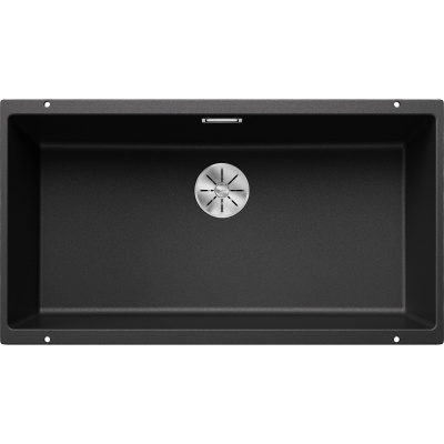 Subline 800-U 523141 Мойка встраиваемая под столешницу 83*46 см, антрацит