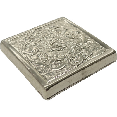 Flor Satined Silver 5*5 (1161PLSA)
