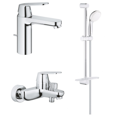 Eurosmart Cosmopolitan 1000179 Готовый комплект для ванной комнаты, хром