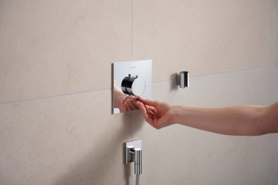 Ecostat Comfort E 33711000 Термостат встраиваемый на 2 выхода, хром