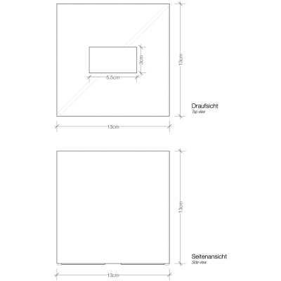 Corner KB 83 0845620 Салфетница, золото