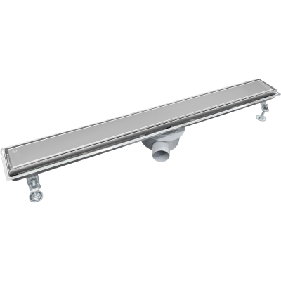 LinearDrain T10090/5VBTC Душевой лоток с сухим затвором 10*90 см, хром