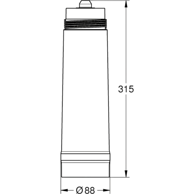 Grohe Blue 40430001 Сменный фильтр 1500 л, 5-ступенчатый