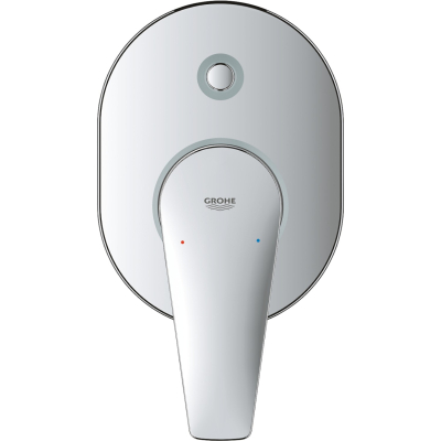 BauEdge 29039001 Смеситель для ванны встраиваемый в комплекте, хром