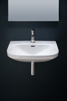 Lua 8.1108.3.000.104.1 Раковина подвесная 60*46 см, глянцевая белая