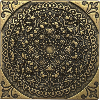 Cairo Shined Brass 7.5*7.5 (1530 BRBR)