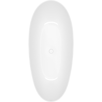 Antao UBQ170TAO7V-01 Ванна отдельностоящая из искусственного камня Quaryl 170*75 см, глянцевая белая