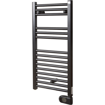 Aura PBEBZ-080-40/MQ Полотенцесушитель электрический 800*400 мм, матовый чёрный (RAL 9005)