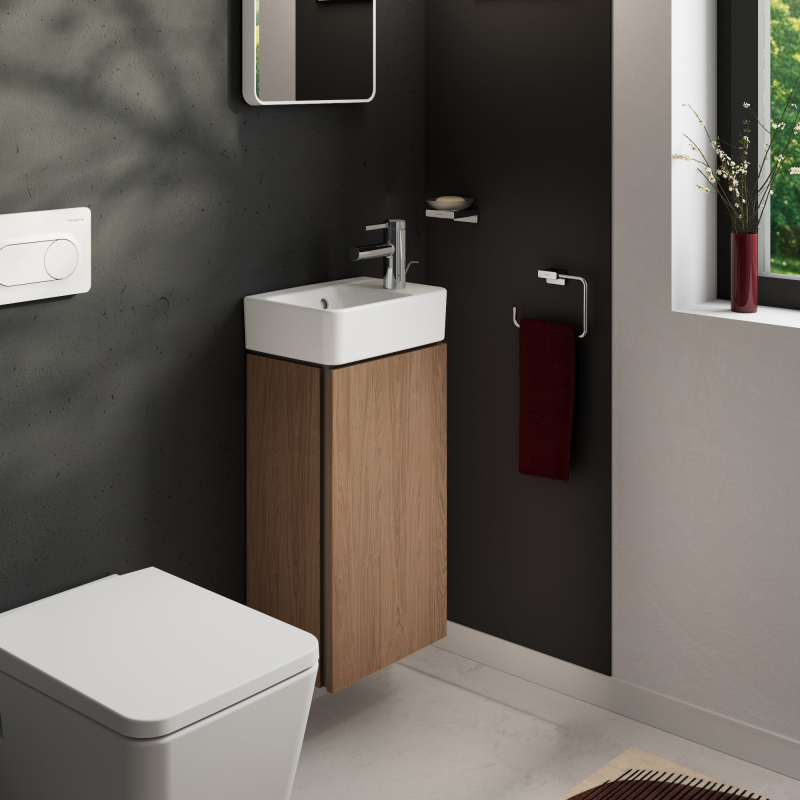 Xanuia Q 60129450 Мини-раковина подвесная 36*25 см, глянцевая белая