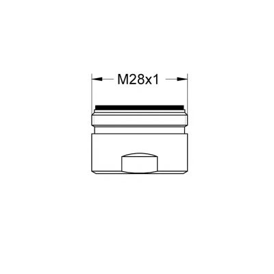 M28 13927000 Аэратор для смесителя, 30л/мин