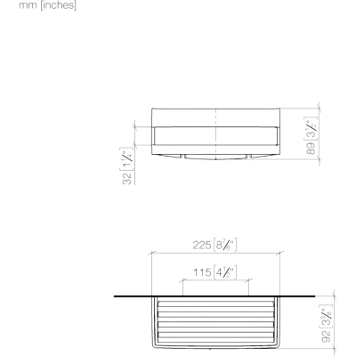 Specific 83290832-00 Корзинка, хром