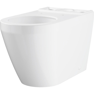 Euro Ceramic 102489SH00 Унитаз напольный безободковый, глянцевый белый