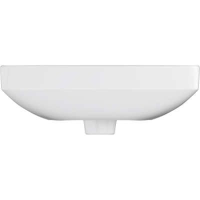 Euro Ceramic 102435SH00 Мини-раковина подвесная 45*38,5 см, глянцевая белая
