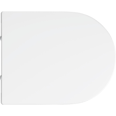 Euro Ceramic 102501SH00 Сиденье для унитаза, глянцевое белое