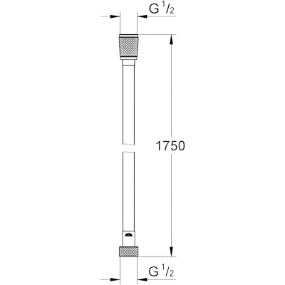 Silverflex 28388DC1 Душевой шланг 175 см, суперсталь