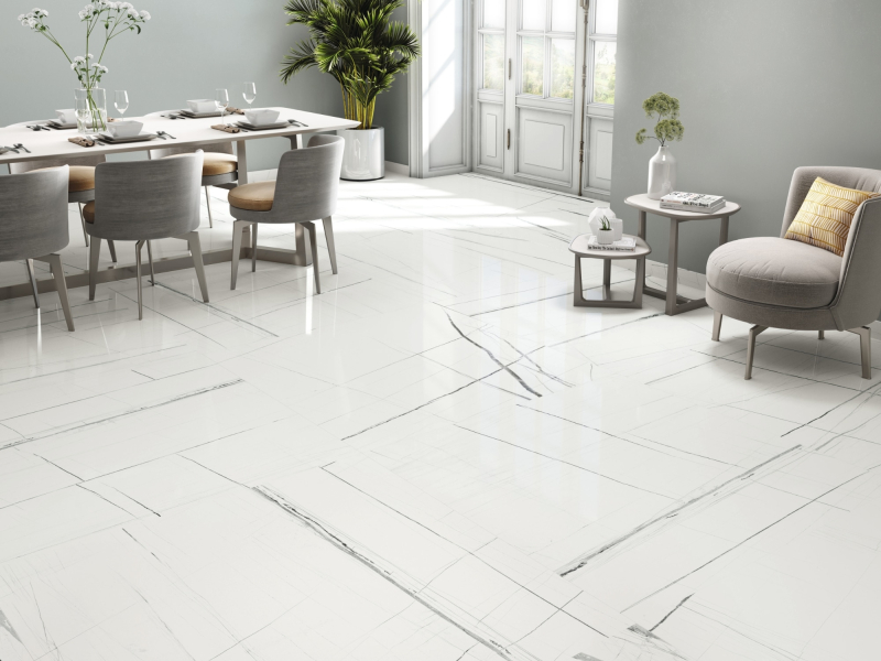 Titanium White 80*160 Pulido Rectificado