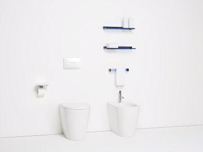Kartell 3233.1.000.302.1 Биде, глянцевое белое