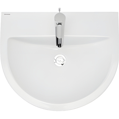 Urb.Y 120300/140300 Раковина подвесная 56*46,5 см, глянцевая белая