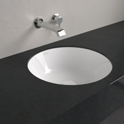 Architectura 5A754501 Раковина встраиваемая под столешницу ø 46 см, глянцевая белая