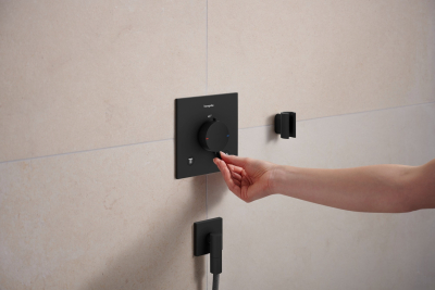 Porter Fine S 28885670 Держатель ручного душа, матовый чёрный