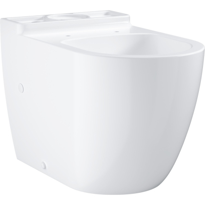 Bau Ceramic 39910000/39912000/39913000 Унитаз напольный безободковый с бачком и сиденьем, глянцевый белый