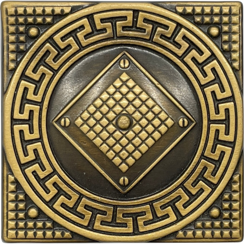 Tile 02 Shined Brass 6*6 (1556)