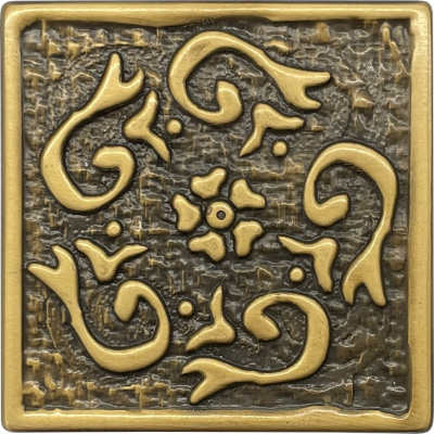Rustica Shined Brass 7.5*7.5 (1030 BRBR)