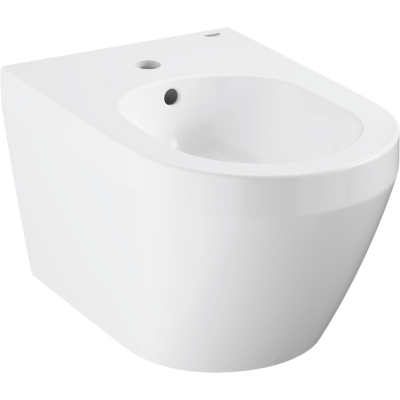 Euro Ceramic 102487SH00 Биде подвесное, глянцевое белое