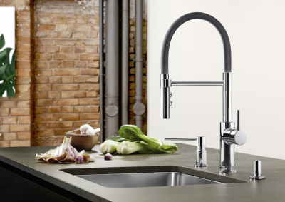 Catris-S Flexo 525791 Кухонный смеситель 159 мм 2jet с гибким душем, хром