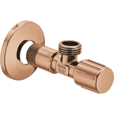 Basic 22041DA0 Вентиль угловой 1/2″ Х 1/2″, тёплый закат, глянец