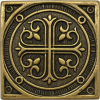 Cruz Shined Brass 5*5 (1201)