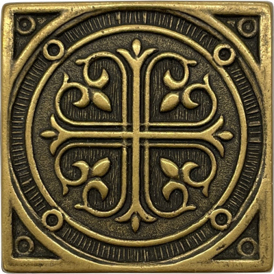 Cruz Shined Brass 5*5 (1201)