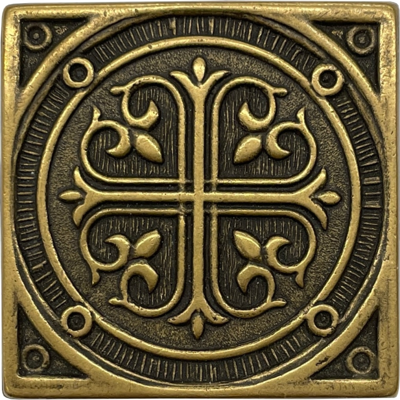 Cruz Shined Brass 5*5 (1201)