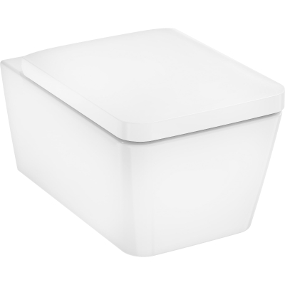EluPura Q 01022180/66002000/60194450/60150450 Комплект 4 в 1: Инсталляция с кнопкой смыва, унитаз подвесной безободковый с сиденьем, хром