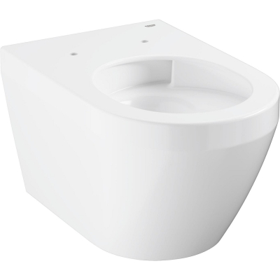 Euro Ceramic 120860 Комплект 4 в 1: Инсталляция с кнопкой смыва, унитаз подвесной безободковый с сиденьем, хром