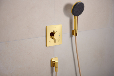 Porter Fine S 28885990 Держатель ручного душа, полированное золото