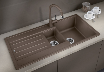 Legra 6S 522212 Мойка встраиваемая сверху 100*50 см, кофе