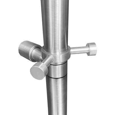 616X/L Arcobaleno Полотенцесушитель-вешалка электрический 1650 мм, шлифованный хром