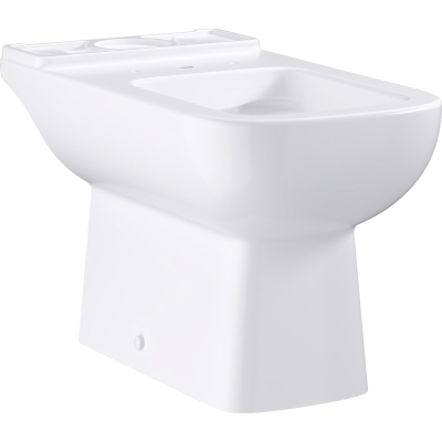 BauEdge Ceramic 39811000 Унитаз напольный безободковый, глянцевый белый
