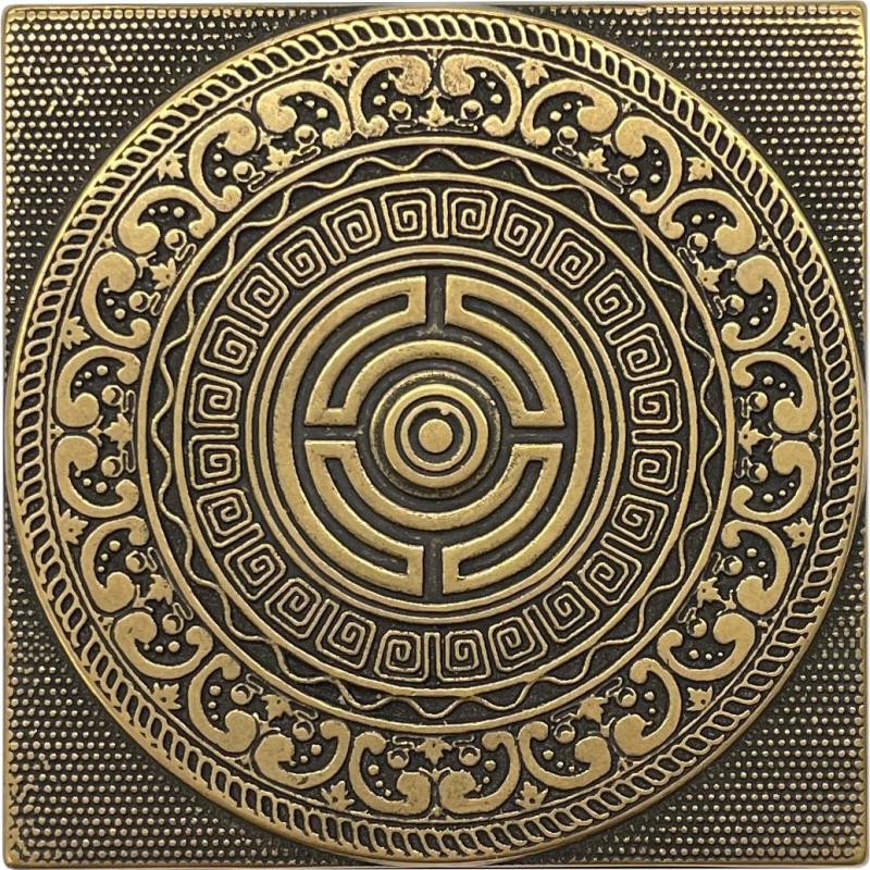 Creta Satined Brass 8*8 (1588 BRBR)