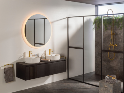 Urban C 100299402 Кольцо для полотенца, шлифованное золото
