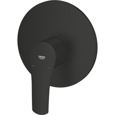 Eurosmart 194512433 Смеситель для душа встраиваемый, матовый чёрный
