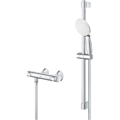 Grohtherm 500 34796001 Термостат для душа с душевым гарнитуром 60 см, хром