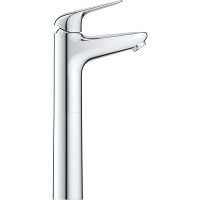 Swift 24331001 Смеситель для раковины 243 мм, со сливным гарнитуром Push-Open, хром