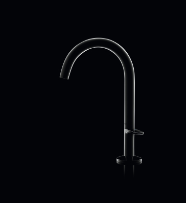 Axor One 48020800 Смеситель для раковины 170 мм, со сливным гарнитуром Push-Open, нержавеющая сталь