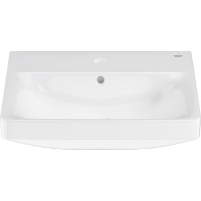 Euro Ceramic 102430SH00 Раковина подвесная 55*44 см, глянцевая белая