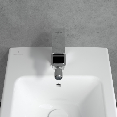 Architectura Square TVB12500100061 Смеситель для биде, со сливным гарнитуром, хром