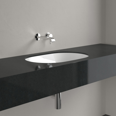 Architectura 5A766101 Раковина встраиваемая под столешницу 63*43 см, глянцевая белая