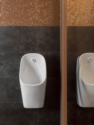 Acro Compact 100345412 Писсуар сенсорный, глянцевый белый