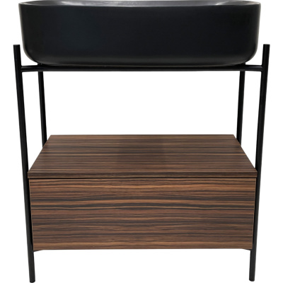 Diva 271287 Ящик для напольной консоли 70*35 см, макассар